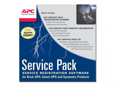 APC : SERVICE pack 1an Garantie extension pour accessoires