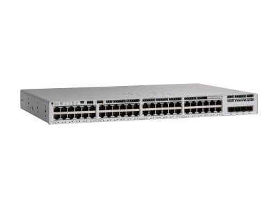 Cisco : CATALYST 9200L 48-PORT POE+ 4 X 1G NETWORK ESSENTIALS