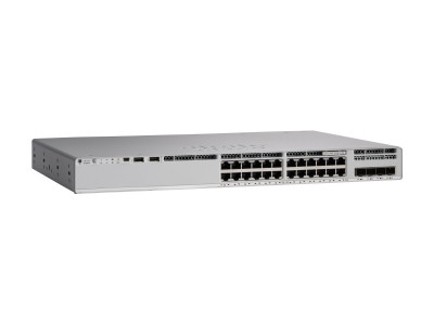 Cisco : CATALYST 9200L 24-PORT POE+ 4 X 10G NETWORK ESSENTIALS