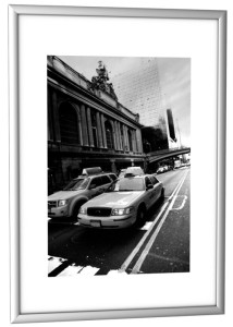 PAPERFLOW Cadre photo en aluminium, (L)600x(H)800 mm, argent