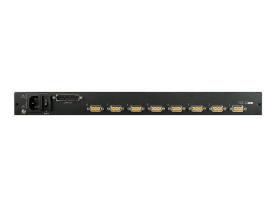 APC : 17 RACK LCD CONSOLE 8 PORT INTEGRATED ANALOG KVM SWITCH
