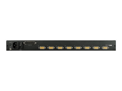 APC : 17 RACK LCD CONSOLE 8 PORT INTEGRATED ANALOG KVM SWITCH