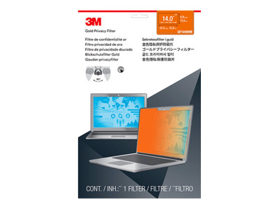 3M : GF140W9E F/LAPTOP 14.0IN EDGE-TO-EDGE SCREEN