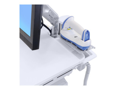 Ergotron : SCANNER MOUNT HEAD UNIT SILVER METALLIC