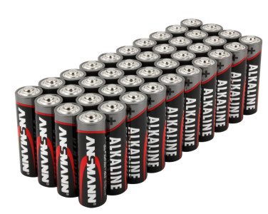 ANSMANN alcaline Batterie, Micro AAA Pack 40er