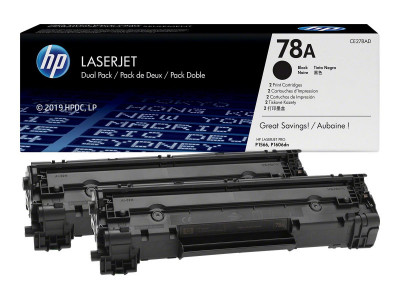 HP : BLACK PRINT cartouche dual pack LaserJet