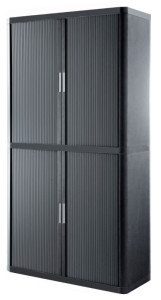PAPERFLOW Armoire à rideau easyOffice, 4 étagères