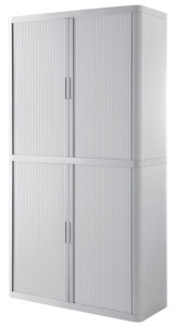 PAPERFLOW Armoire à rideau easyOffice, 4 étagères