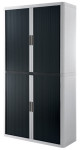PAPERFLOW Armoire à rideau easyOffice, 4 étagères