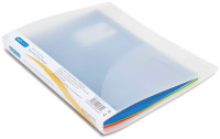 RAPESCO Ringbuch, DIN A4, 2-Ring-Mechanik, transparent RAPESCO Ringbuch, DIN A4, 2-Ring-Mechanik, transparent