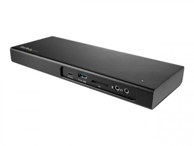 Startech : DUAL 4K 60HZ THUNDERBOLT 3 DOCK PCIE M.2 SLOT - SD 4.0 - 3X USB