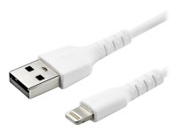 Startech : 1M USB TO LIGHTNING cable APPLE MFI CERTIFIED - WHITE Startech : 1M USB TO LIGHTNING cable APPLE MFI CERTIFIED - WHITE