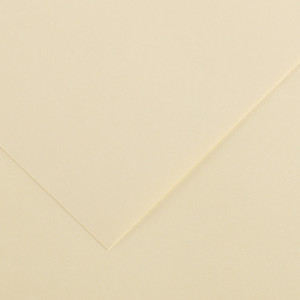 CANSON Papier Vivaldi, 500 x 650 mm, 240 g/m2, jaune paille