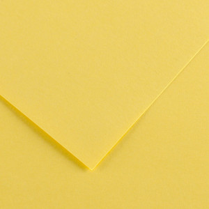 CANSON Papier Vivaldi, 500 x 650 mm, 240 g/m2, jaune paille