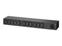 APC : RACK PDU BASIC 0U/1U 100-240V/ 20A 220-240V/16A (13) C13