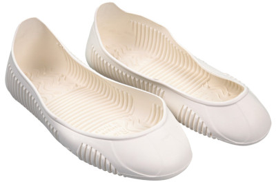 franz mensch Surchaussure anti-dérapante en latex SRC, blanc