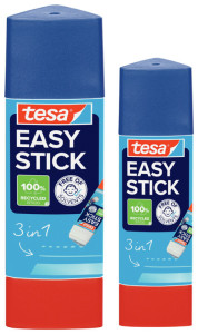 tesa ÉcoLogo facile Bâton Klebestift, Promo-Pack 3 x 25 g
