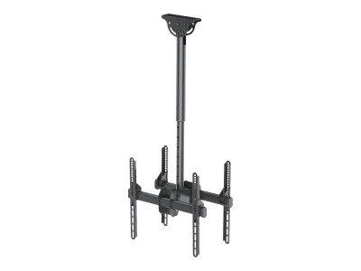 NewStar : CEILING MOUNT DUAL 32-60IN TILT/ROTATE BLACK