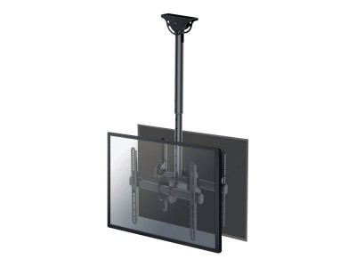 NewStar : CEILING MOUNT DUAL 32-60IN TILT/ROTATE BLACK