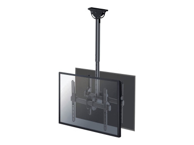NewStar : CEILING MOUNT DUAL 32-60IN TILT/ROTATE BLACK