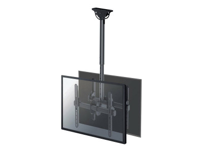 NewStar : CEILING MOUNT DUAL 32-60IN TILT/ROTATE BLACK