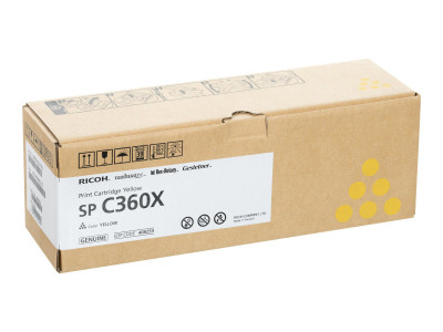 Ricoh : Cartouche  toner Jaune sp C360X 9000 pages F/SP C361SFNW