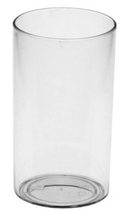 PAPSTAR Gobelet pour fingerfood, rond, 60 ml, transparent