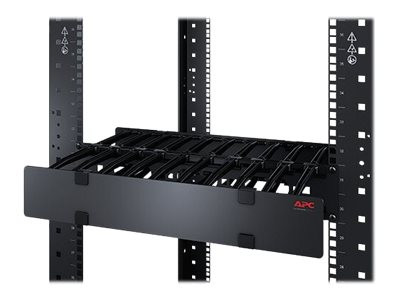 APC : 1U HORIZONTAL cable MANAGER 6IN DEEP. SINGLE-SIDED