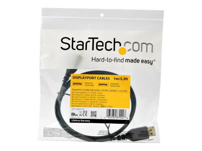 Startech : 1M DISPLAYPORT 1.4 cable VESA CERTIFIED 8K 60HZ HBR3