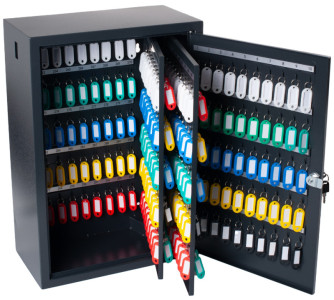 pavo Coffret à clés Deluxe, pour 80 clés, gris foncé