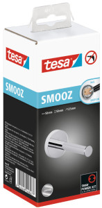 tesa Support pour rouleau WC de rechange SMOOZ, chromé