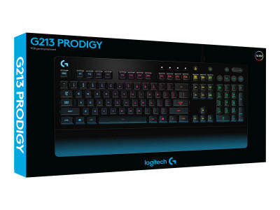 Logitech : G213 PRODIGY GAMING KEYBOARD IN-HOUSE/EMS CENTRAL retail USB fr