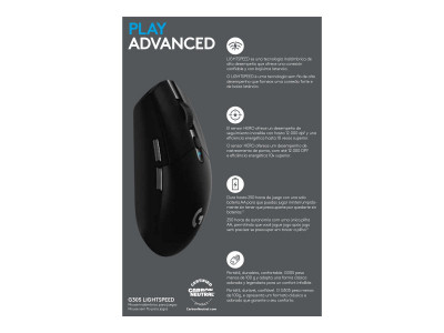 Logitech : G305 BLACK EWR2