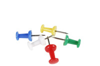 EXACOMPTA aiguilles muraux Punaises, couleurs assorties EXACOMPTA aiguilles muraux Punaises, couleurs assorties