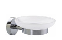 tesa Porte-savon SMOOZ, avec colle, verre satiné tesa Porte-savon SMOOZ, avec colle, verre satiné