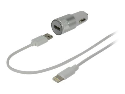 MCL Samar : CAR CHARGER + MFI LIGHTNING cable