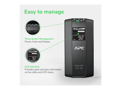 APC : CUP BACK UPS RS LCD 700 MASTER CONTROL