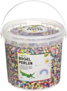 perles de bracelet Folia, couleurs assorties, 12.000 pièces, seaux