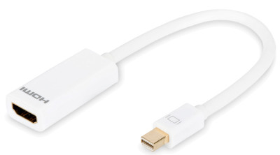 DIGITUS Câble adaptateur, DisplayPort Mini - HDMI Type A,