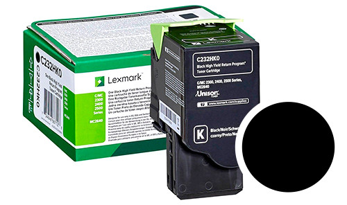 Lexmark C232HK0 Toner Noir 3 000 pages LRP