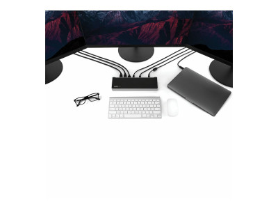 Startech : USB-C DOCK TRIPLE 4K MNTR 2X DP + HDMI - 100W USB PD