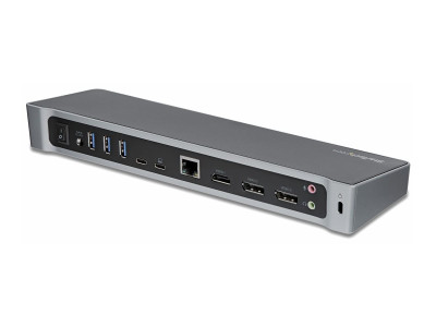 Startech : USB-C DOCK TRIPLE 4K MNTR 2X DP + HDMI - 100W USB PD