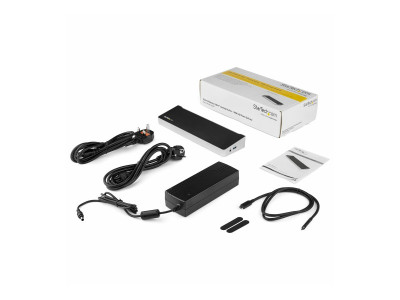 Startech : USB-C DOCK TRIPLE 4K MNTR 2X DP + HDMI - 100W USB PD