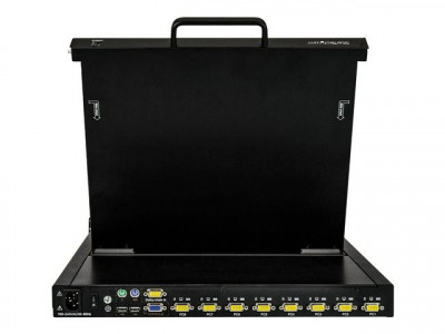 Startech : 8PORT RACKMOUNT KVM CONSOLE 17IN LCD MOUNT PARTS/CBLS INCL