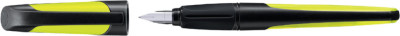 STABILO Stylo plume EASYbuddy L, gauchers, noir/bleu