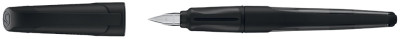 STABILO Stylo plume EASYbuddy L, gauchers, noir/bleu