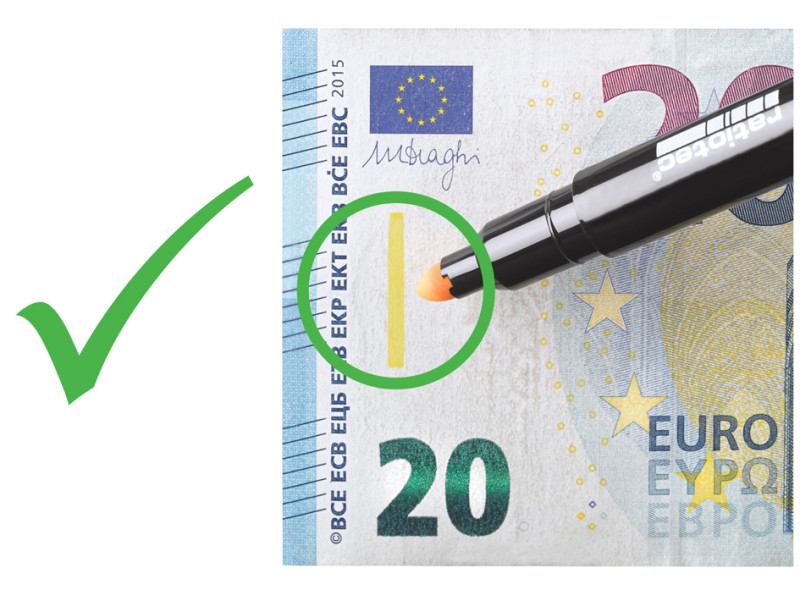 Euro Pen STYLO DÉTECTEUR DE FAUX BILLETS