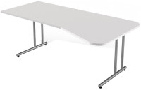 Kerkmann bureau PC de démarrage, cadre C-pied, graphite Kerkmann bureau PC de démarrage, cadre C-pied, graphite