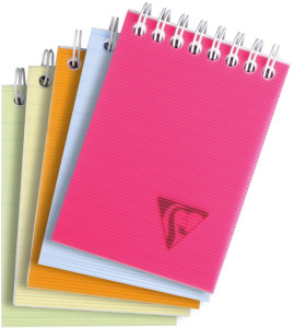 Clairefontaine Bloc reliure intégrale LINICOLOR, A7, 5/5