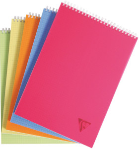 Clairefontaine Bloc reliure intégrale LINICOLOR, A4, 5/5